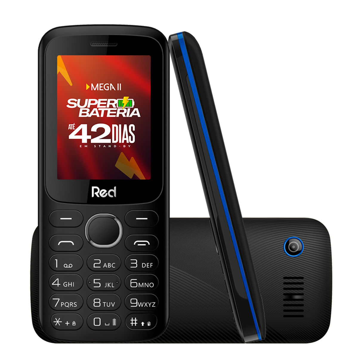 Celular Nokia 105 NK093 Tela 1.8 Dual Chip Preto