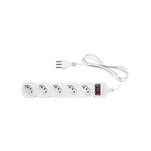 Protetor Eletrônico Intelbras 5 Tomadas EPE205 Branco