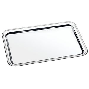 Bandeja Retangular Tramontina Buena em Aço Inox 49x33cm