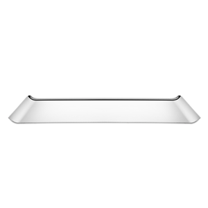 Bandeja Tramontina Quadrata Retangular em Aço Inox Alto Brilho -  38x17 Cm