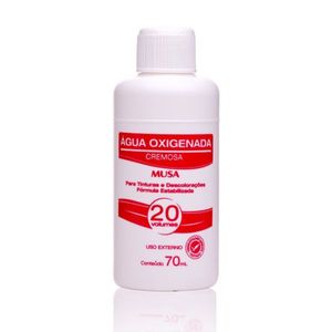 Água Oxigenada Cremosa 20 Volumes Musa - 70ml