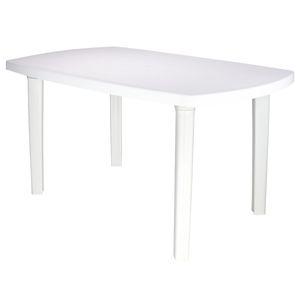 Mesa Tramontina Camboriú em Polipropileno Branco