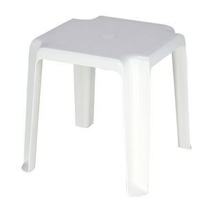 Mesa de Apoio Tramontina Pituba em Polipropileno Branco