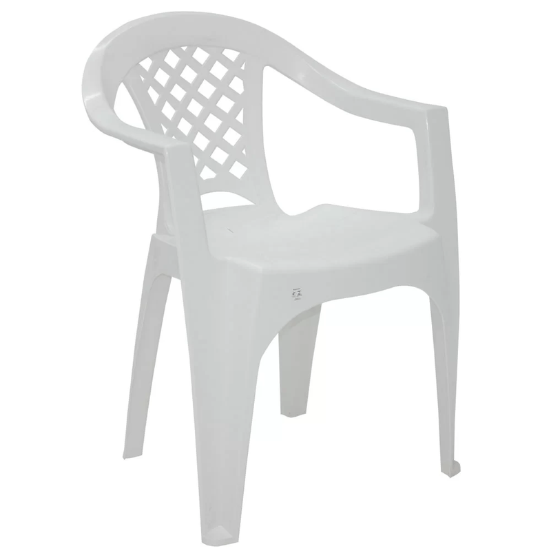 Conjunto de Mesa e Cadeiras Tramontina Tambaú Iguape - Branco