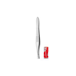 Pinça Mundial Ponta Reta Classic Inox 108BL
