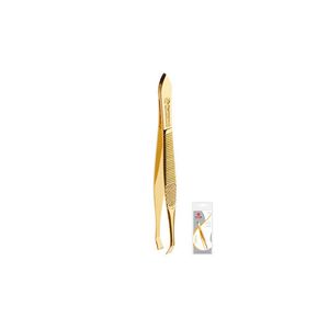 Pinça Mundial Dourada Gold BC384