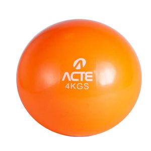 Bola Tonificadora Acte Sports com 4kg - Laranja