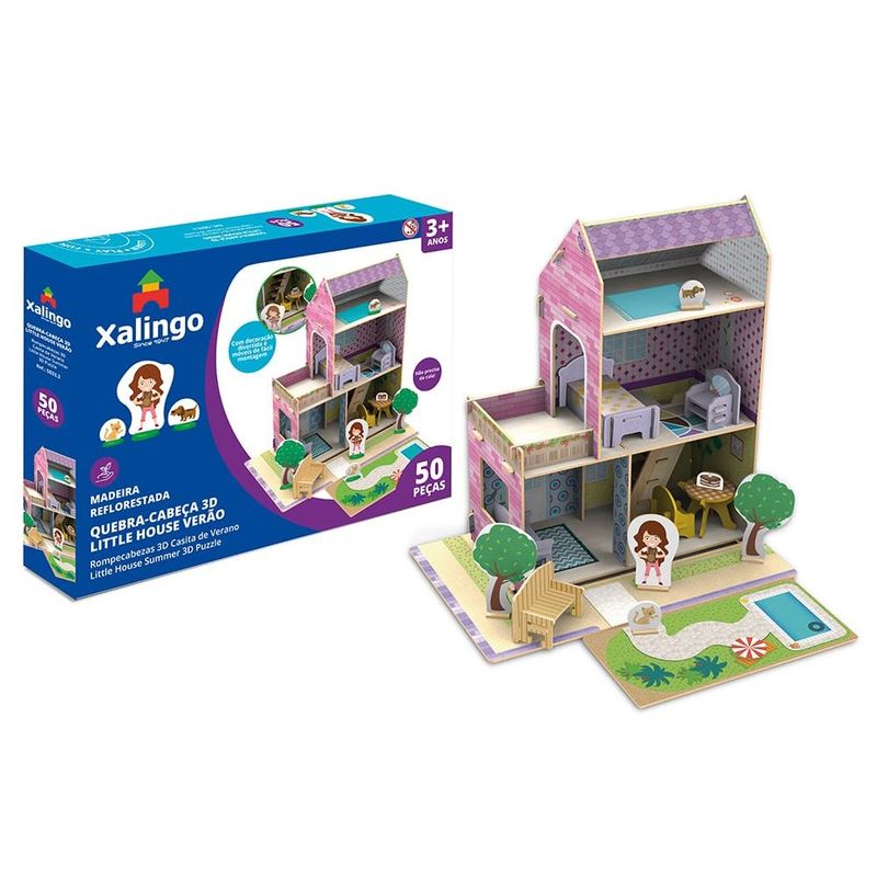 5033.2---Playset-Quebra-cabeca-3D-Little-House-Verao-min