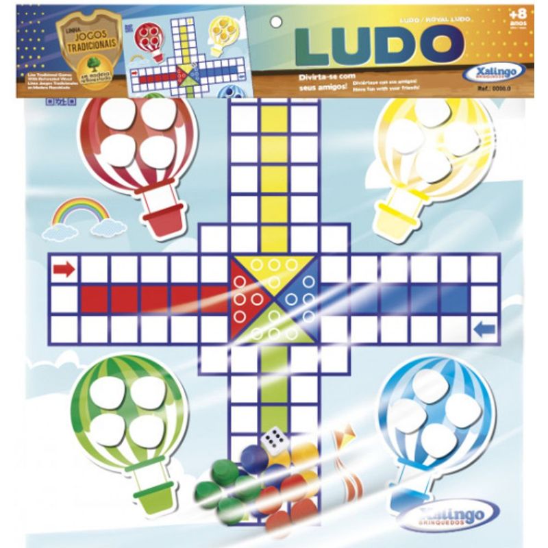 Ludo Jogos Tradicionais em Madeira Xalingo