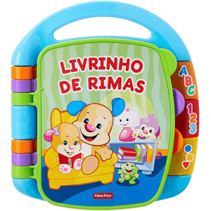 Livro de Rimas Mattel Aprender e Brincar Fisher-Price