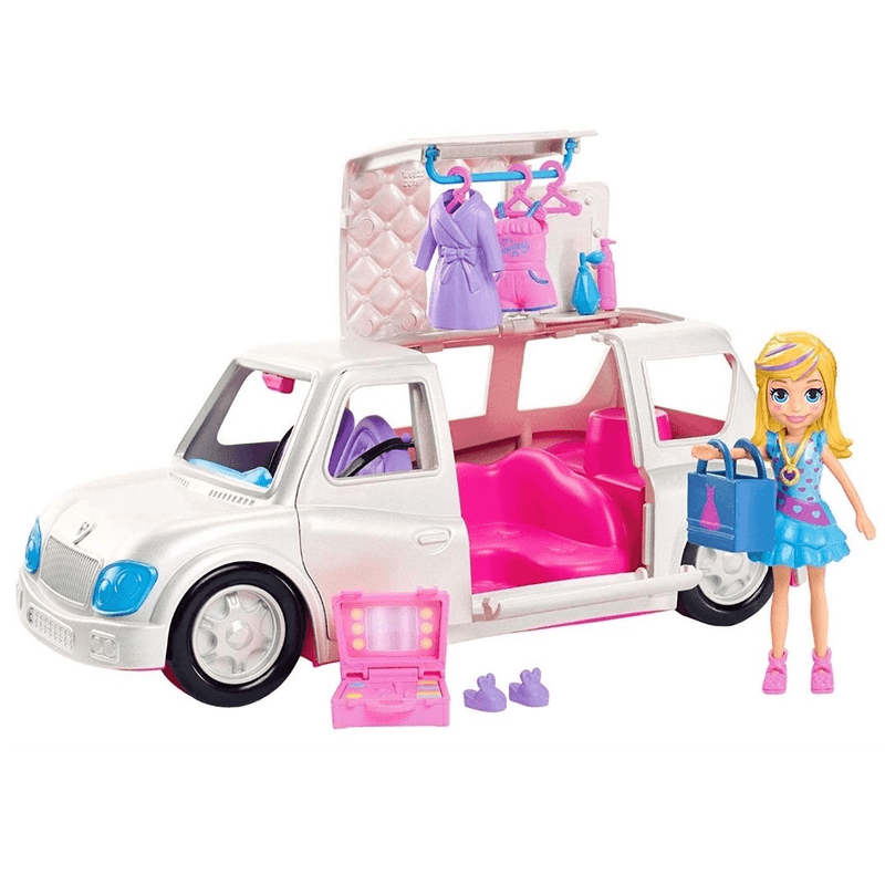 Boneca Polly Pocket Veículos Tropicais - Mattel - A sua Loja de