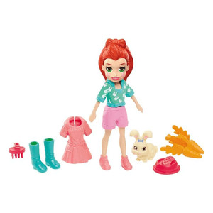 Boneca Polly Pocket Mattel com Bichinho