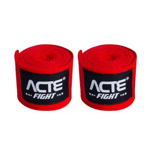 Bandagem Acte Sport 5 metros  P17-V - Vermelho