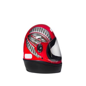 Capacete Formula-1R Grafic Taurus Vermelho 58M