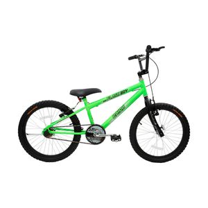 Bicicleta Cairu Aro 20 MTB REB Cross Flash Boy Verde Neon