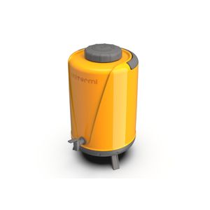 Botijão Térmico Arezzo Unitermi 10 Litros Amarelo