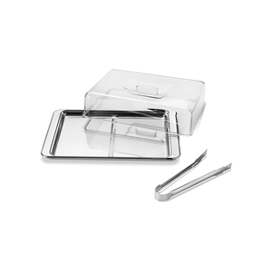 Conjunto para Frios Brinox Átina em Aço Inox - 3  Peças