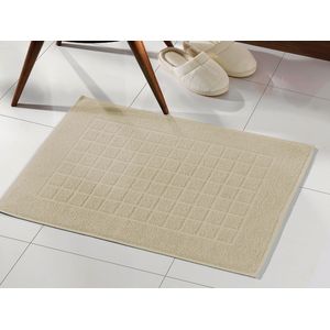 Toalha para Piso Döhler Felpudo Royal II Liso 45 m x 70cm Bege