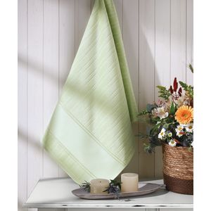 Toalha de Lavabo Döhler Velour Artesanalle Liso  30cm x 45cm Verde