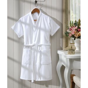 Roupão Döhler Fiore Velour Adulto Feminino Branco - P