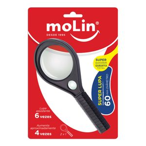 Lupa 2 em 1 Molin 60mm Preto