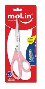Tesoura-Molin-Office-Pink-21cm