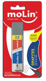 Grafites-Molin-2B-20mm-Preto