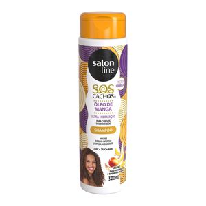 Shampoo SOS Cachos Óleo de Manga Salon Line 300ml