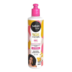 Ativador de Cachos SOS Cachos Mel Cachos Intensos Salon Line 300ml