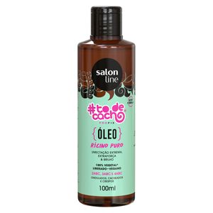 Óleo de Umectação #todecacho Rícino Puro! Salon Line 100ml