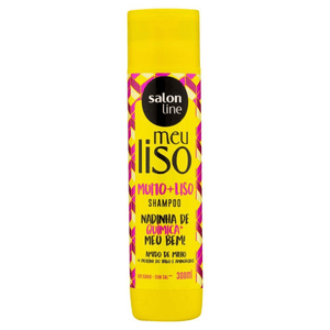 Shampoo Meu Liso Muito+Liso Amido de Milho Salon Line 300ml