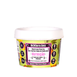Máscara Capilar Lola Cosmetics Be(M)dita Ghee Nutrição - 100g