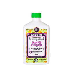 Shampoo Lola Cosmetics Be(M)dita Ghee Nutrição - 250ml