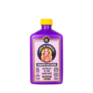 Shampoo Lola Cosmetics Matizador Loira de Farmácia - 250ml