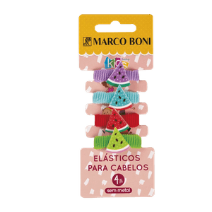 Elástico para Cabelo Marco Boni Infantil Fruit