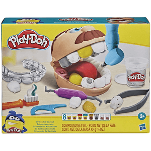 Conjunto Massa de Modelar Play-Doh Brincando de Dentista - Hasbro