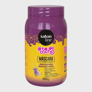 Máscara Matizadora #todecacho Marsala Roxo Salon Line 500g