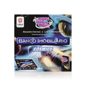 Livro Viagem ao Espaço Sideral com Banco Imobiliário Cósmico - Estrela
