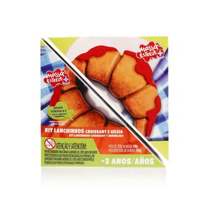 Massa Kit Lanchinhos - Croissant e Geleia - Estrela