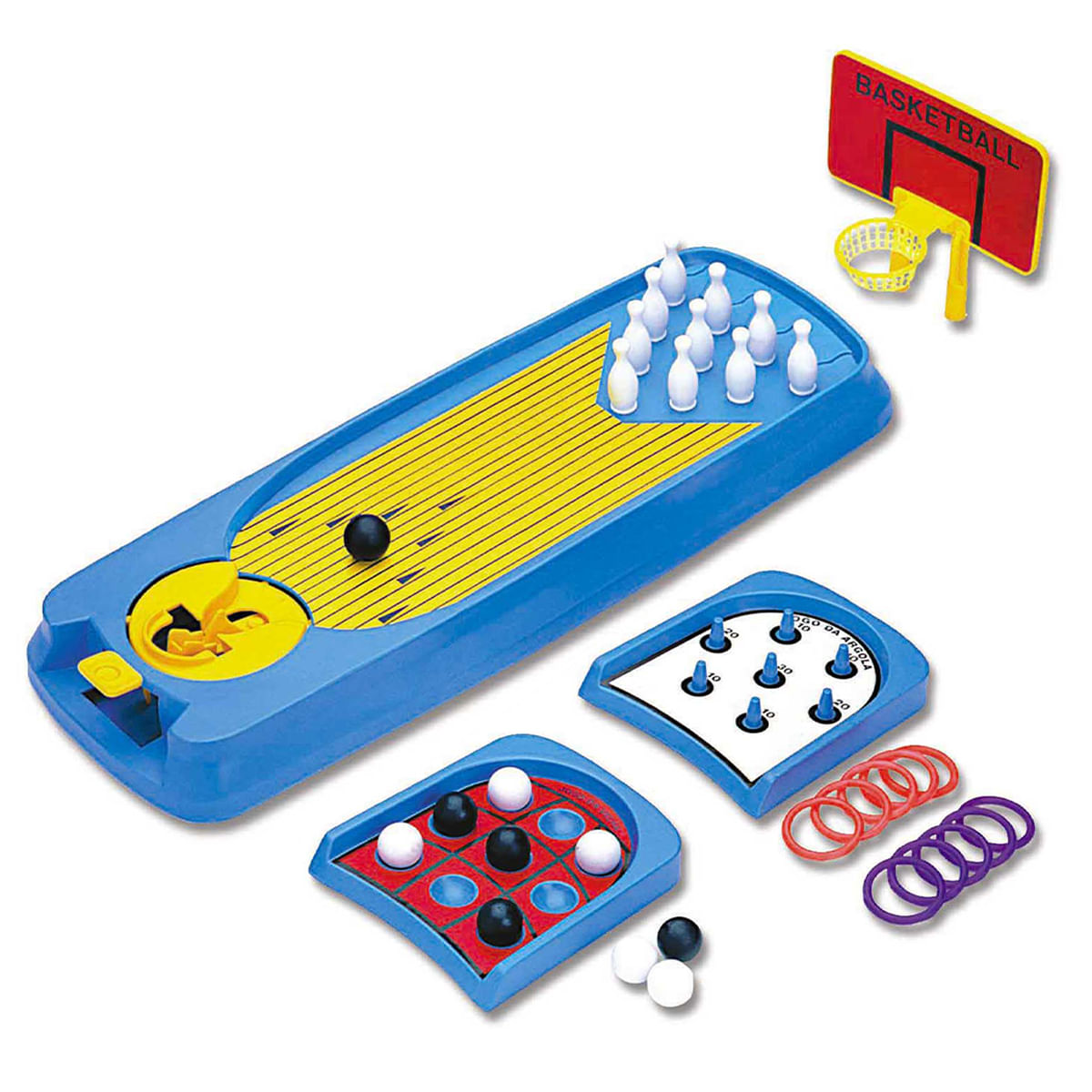 Brteyes Conjunto de 12 peças de jogo de jogar e pegar bola com 8 raquetes e  4 bolas de arremessar e pegar, conjunto de jogo interativo para crianças e  adultos para jogos