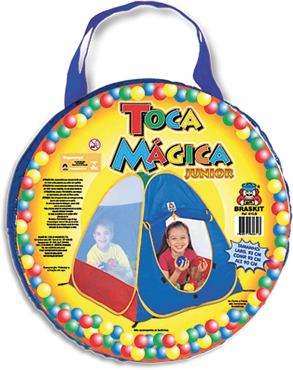 Toca Magica Junior - Azul - 610B - Braskit - Real Brinquedos