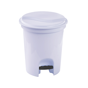 Lixeira Plasvale com Pedal - 6,5 Litros  *SORTIDO*