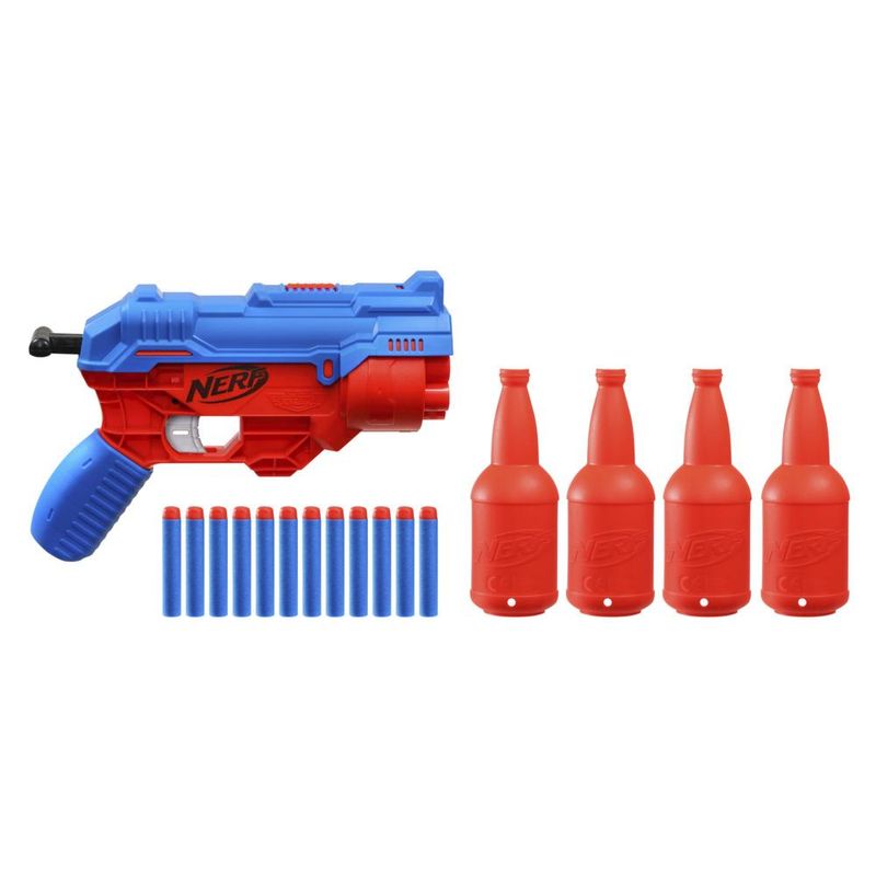 Lança Dardos Nerf Alpha Strike Boa Rc 6 Hasbro