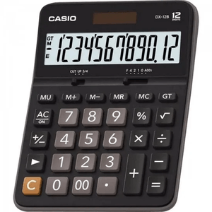 Calculadora de Mesa 12 Dígitos DX-12B Preto - Casio