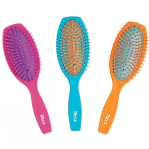 Escova de Cabelo Ricca Color Block Oval