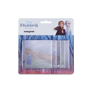 Bloco Adesivo Maxprint Kit Frozen 5 Blocos 76x76,76x90 ,76x102,76x115,76x128mm 100 Folhas