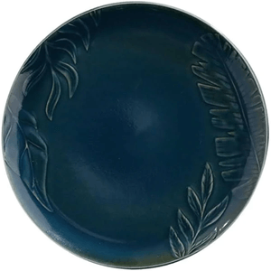 Prato Lanche Tropical Esmalte Reativo Verde 21,3cm - YOI