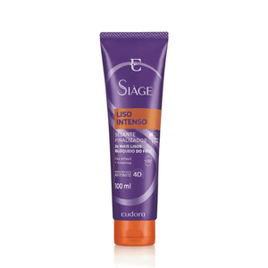 Leave-in Capilar Selante Finalizador Eudora Siàge Liso Intenso - 100ml