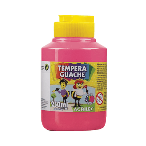 Tempera Guache Acrilex Rosa - 250ml