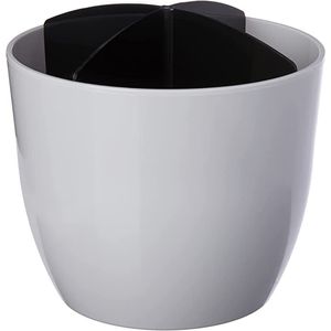 Escorredor de Talheres Crippa Base Branca e Interior Preto